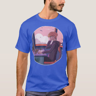 Camiseta Japonês Estudando Anime Manga Graphic Art Japa