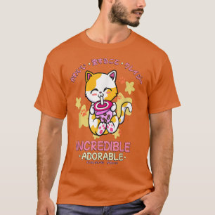 Camiseta Japonês - Gatinho Gato De Chá Com Bolha Bonita Inc