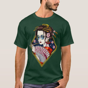 Camiseta Japonês Geisha