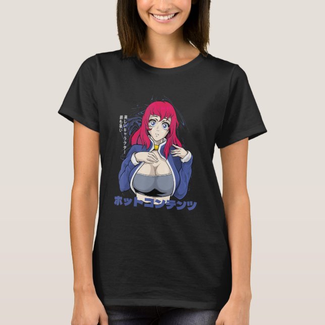 Camiseta Japonês Hot Girl (Frente)