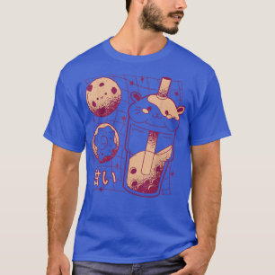 Camiseta Japonês Kawaii Boba Tea Guiné Rosquinha Cookie G