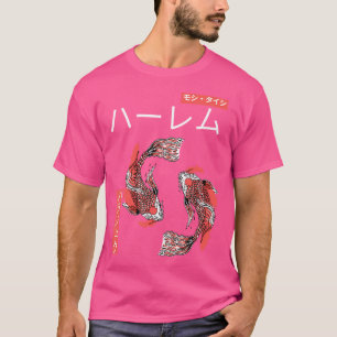 Camiseta Japonês Koi Carp Fish Aestic Art Nishikigoi