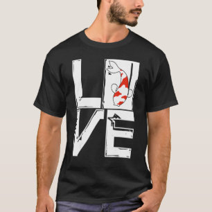 Camiseta Japonês Koi Fish Cherry Blossom 10