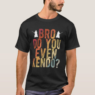 Camiseta Japonês Lutando Contra a Espada Kendo 1