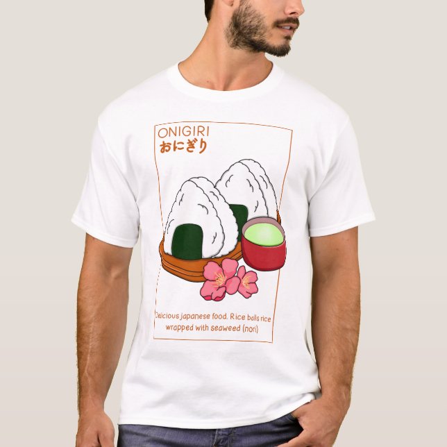 Camiseta Japonês Onigiri (Frente)