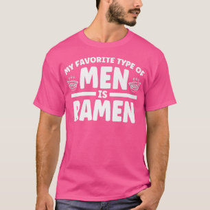 Camiseta Japonês Ramen Noodle Cup Meu Tipo Favorito De Home