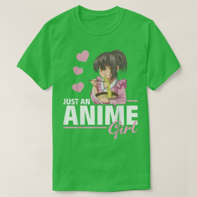 Camiseta Japonês Ramen Noodles Kawaii Manga Otaku Apenas Um (Frente do Design)