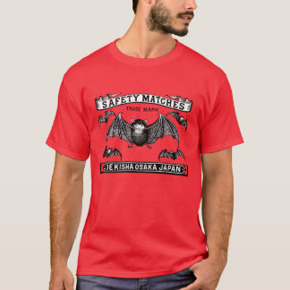 Camiseta Japonês Safety Match Art Bats