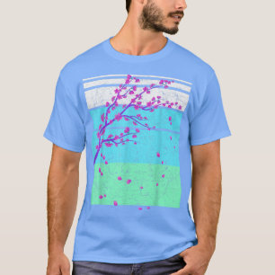 Camiseta Japonês Sakura Japão 80s Art Vaporwave Cherry Blo