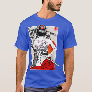 Camiseta Japonês Samurai Culture japonês samurai para