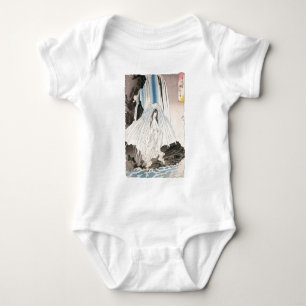 Camiseta Japonesa em Waterfall, Antiga Arte Japonesa