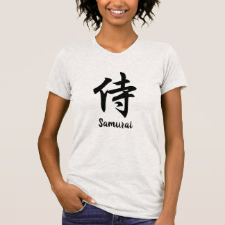 Camiseta Japonesa Kanji Samurai