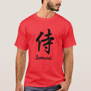 Camiseta Japonesa Kanji Samurai