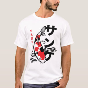 Camiseta Japonesa Sanke Carp