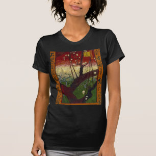 Camiseta Japoneses de Van Gogh depois de Hiroshige