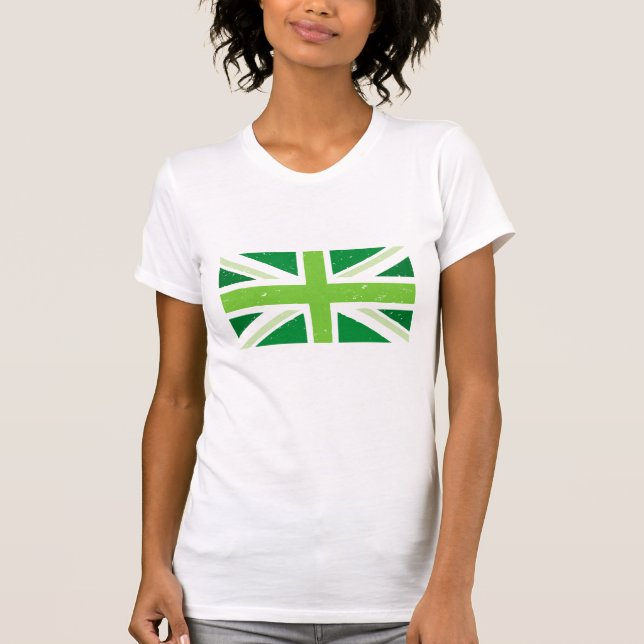 Camiseta Jaque de união verde (Frente)