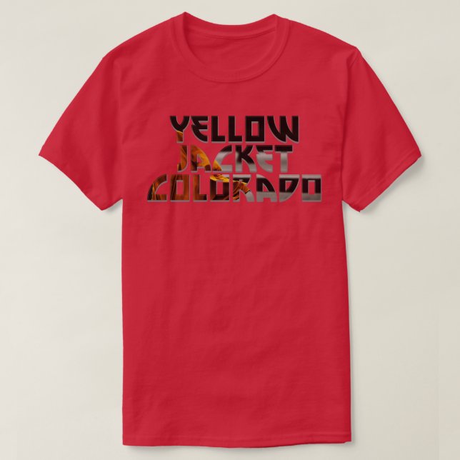 Camiseta Jaqueta Amarela Colorado (Frente do Design)