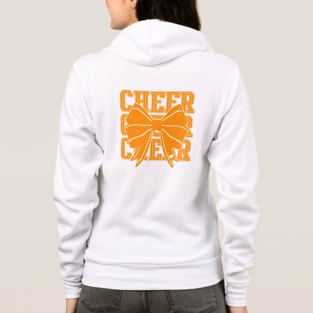 Camiseta Jaqueta de capuz cheerleader (Verso)