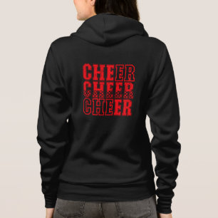 Camiseta Jaqueta de capuz cheerleader