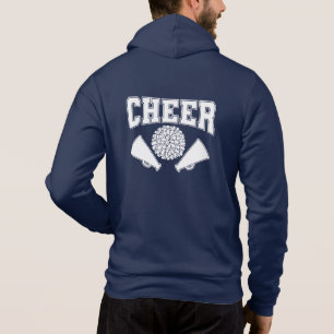 Camiseta Jaqueta de Hoodie Cheer Men