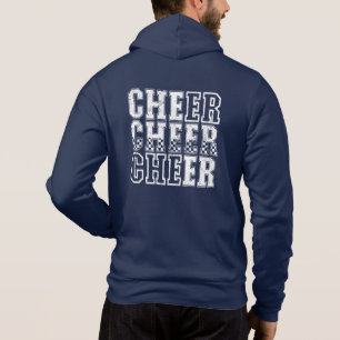 Camiseta Jaqueta de Hoodie Cheer Men