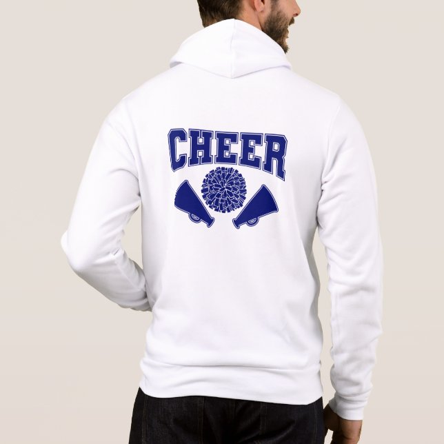 Camiseta Jaqueta de Hoodie Cheer Men (Verso)
