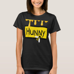 Camiseta Jar Hunny (Honey) Simulando com pingando mel a