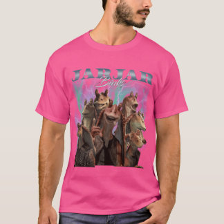 Camiseta Jar Jar Retroribute família engraçada