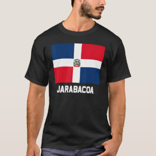 Camiseta Jarabacoa República Dominicana Bandeira Emblem Esc