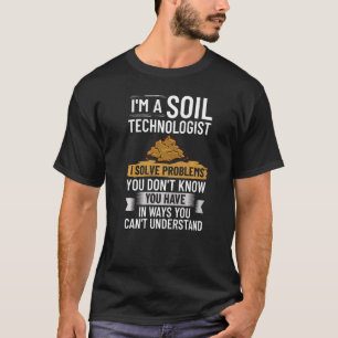 Camiseta Jardeni da Ciência de Gestão do Solo