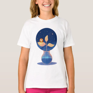 Camiseta Jardim Bloom Mystic Night Owl