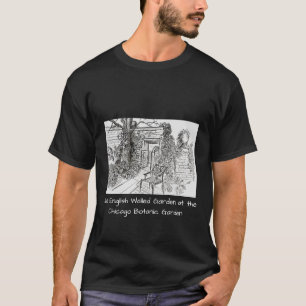 Camiseta Jardim Botânico de Chicago murou Jardim