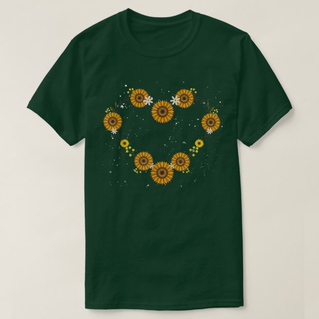 Camiseta Jardim Botânico do Flor Solar do Jardim Botânico (Frente do Design)