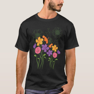 Camiseta Jardim Botânico Flor Natureza Planta Flor Silvestr