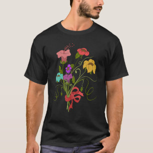Camiseta Jardim Botânico Flores Flora Flor Silvestre Botâni