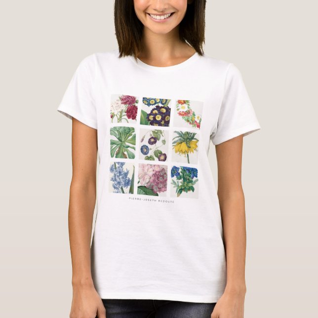 Camiseta Jardim botânico Redoute (Frente)