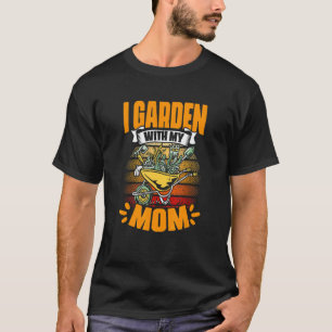 Camiseta Jardim Com Mãe Jardinagem Plantio De Flores Jardin