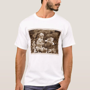 Camiseta Jardim da bandeja (roupa leve)