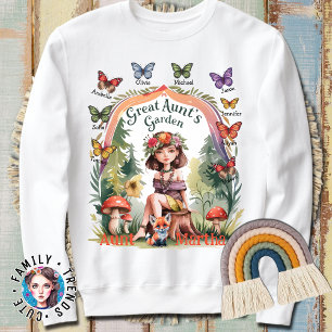 Camiseta Jardim da tia Excelente da sobrinha e do sobrinho