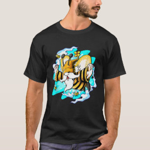 Camiseta Jardim de Abelhas Gnome Jardineiro Apicultor Apicu