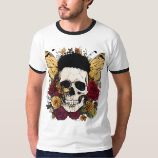 Camiseta Jardim de Borboletas Harmonia – Floral Inspirado n