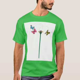 Camiseta Jardim de Borboletas Solar Flutuante