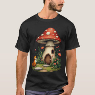 Camiseta Jardim de Casa de Cogumelo
