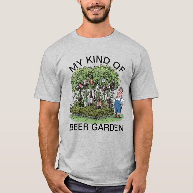 Camiseta Jardim de Cerveja (Frente)