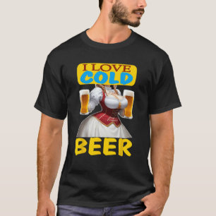 Camiseta Jardim de cerveja Tenda de cerveja Fantasia do Okt
