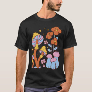 Camiseta Jardim de Cogumelos de Fada