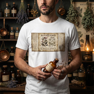 Camiseta Jardim de Ervas Medicinais Veneno Noite Chade