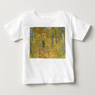 Camiseta Jardim de Fazenda Gustav Klimt com Crucifix