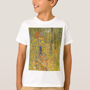 Camiseta Jardim de Fazenda Gustav Klimt com Crucifix