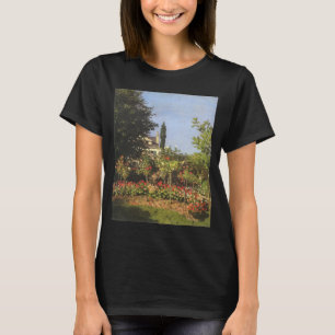 Camiseta Jardim de Flores em Sainte Adresse por Claude Mone